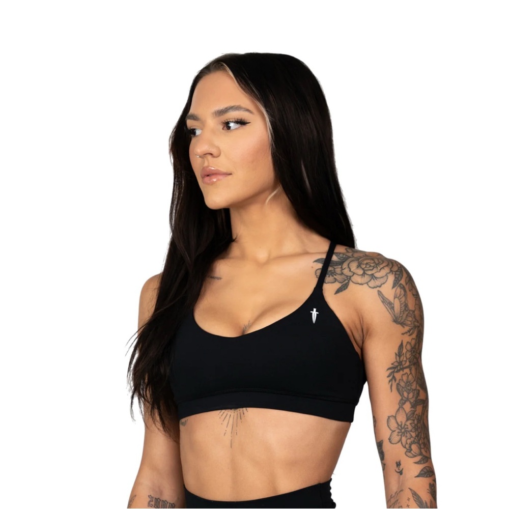Ironwilled Sports Bra- Core V neck